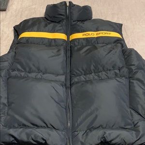 Polo Sport Down vest Black Men’s size large